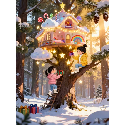 莉莉和欣欣的魔法树屋大冒险