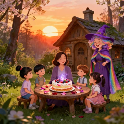 莉莉妈妈的生日惊喜