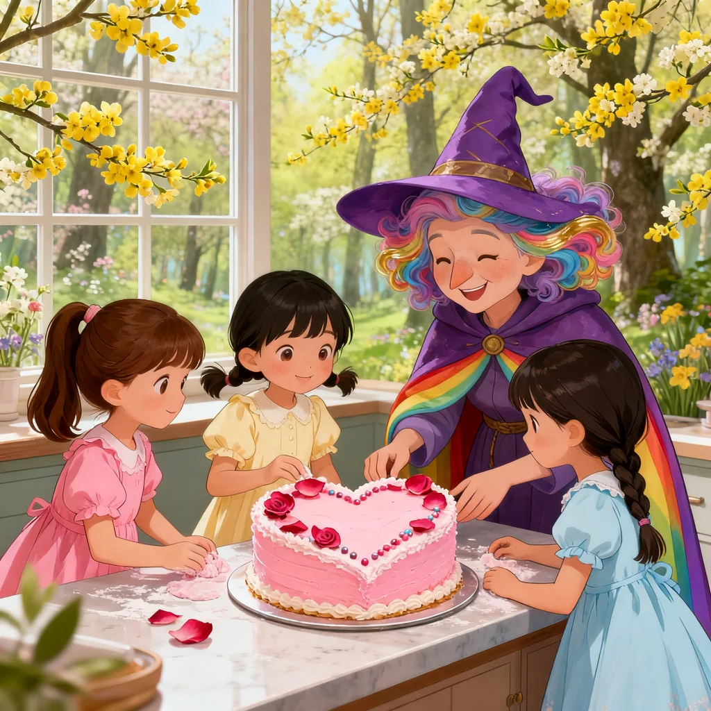 粉色蛋糕的女神魔法